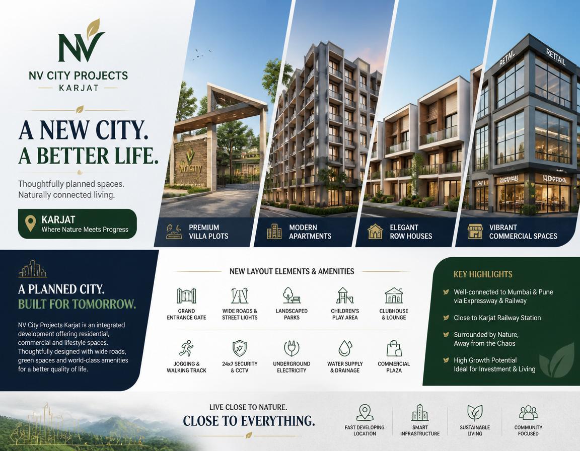 NV City Karjat Premium Residential Projects