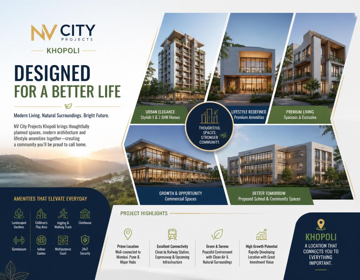 NV City Bhokarpada Premium Residential Projects