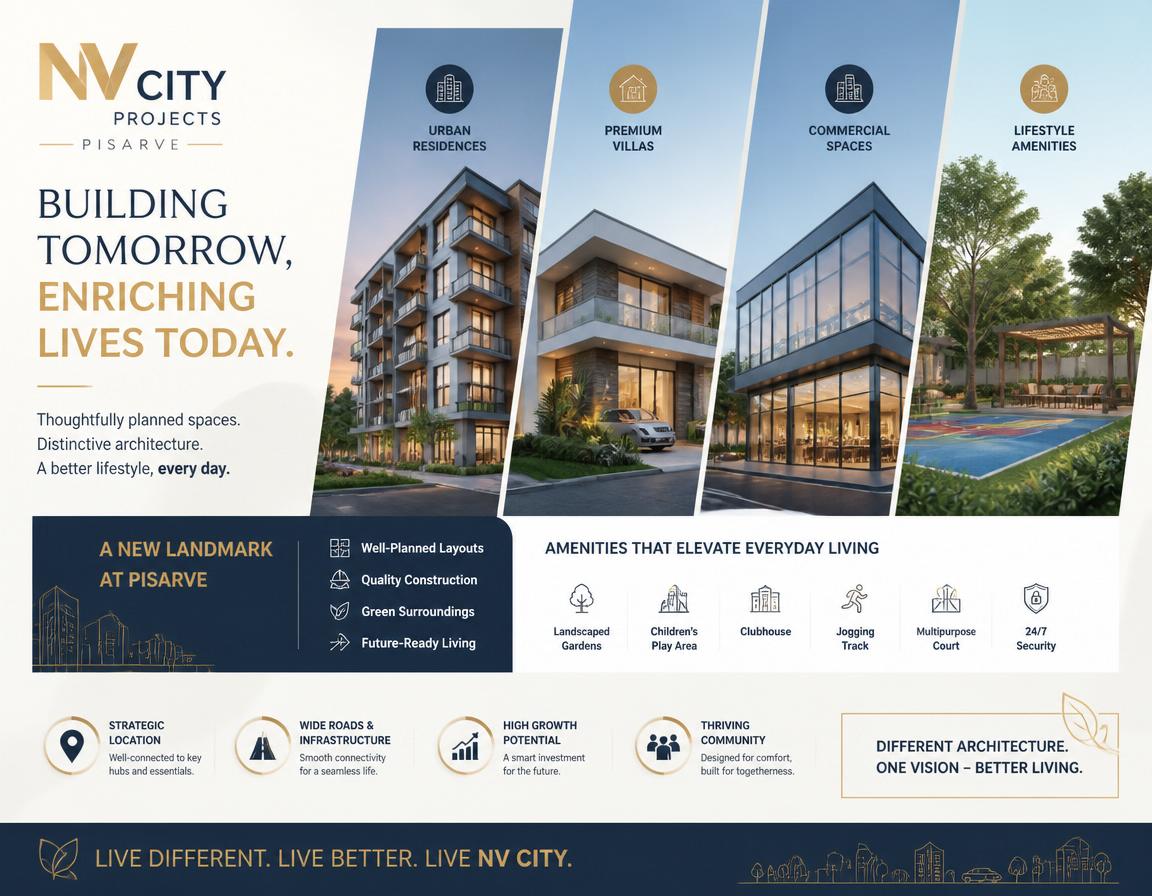NV City Pisarve Premium Residential Projects
