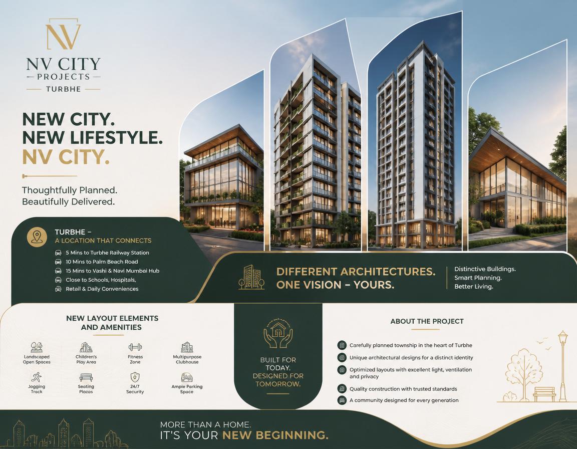 NV City Turbhe Premium Residential Projects